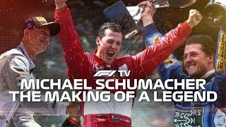 Michael Schumacher The Making of a Legend Exclusive F1TV Video [upl. by Micki]