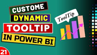 How to create TOOLTIP in Power BI  How to create Custom Tooltip in Power BI  ToolTip in Power BI [upl. by Ecirtnuahs]