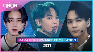 2022MAMA JO1제이오원 MAMA PERFORMANCE COMPILATION 2022 MAMA 수상자 역대 마마 무대 모아보기 [upl. by Ledah]