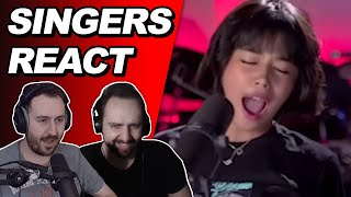 Singers React to Gigi de Lana GG Vibes  Unholy  Reaction [upl. by Wachtel]