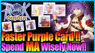 2X Purple Card Farming Best Way to Farm them Ragnarok Origin [upl. by Hamlen]