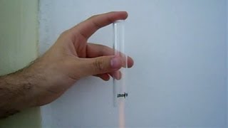 Igniting hydrogen in a glass tube [upl. by Guod]