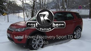 2017 Land Rover Discovery HSE Start Up Exhaust Test Drive and Review [upl. by Arotal]