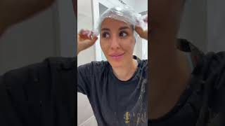 ADDIO CAPELLI BIANCHI la mia routine capelli ricci con prodotti Khadi  Video completo sul canale [upl. by Nyluqcaj886]