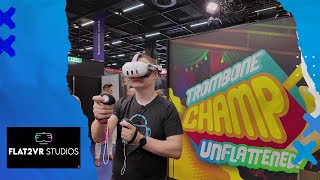 Trombone Champ in VR is much better than I thought [upl. by Sharp994]