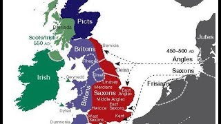 Post Roman Britain Irish and Germanic Invasions [upl. by Dibrin320]