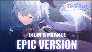 Ganyu Theme  quotQilins Prancequot  EPIC VERSION [upl. by Esinned513]