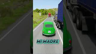 ASÍ CONDUCE MI FAMILIA TODOS LOCOS beamng beamngdrive [upl. by Yelehsa]