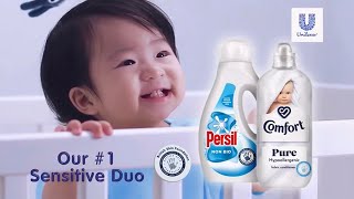 2024 Persil Non Bio Liquid amp Comfort Pure Sensitive Duo [upl. by Eecak]