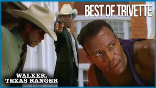 TRIVETTE The 2nd BEST Texas Ranger  Walker Texas Ranger [upl. by Enalahs]