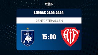 Futsal Gentofte vs Albertslund IF [upl. by Stevy773]