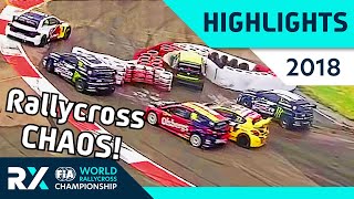 World RX 2018  Best Highlights of the Season so Far Rallycross Crashes and Chaos [upl. by Turner]