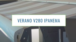 Knikarmscherm Verano V280 Ipanema [upl. by Gorga]