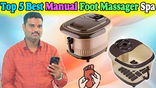 ✅ Top 5 Best Auto Foot Spa Massager In India 2024 With Price Foot Bath Massager Review amp Comparison [upl. by Jordon]