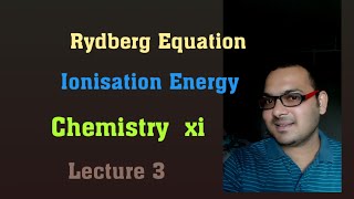 Rydberg Equation Ionisation energy [upl. by Asina]