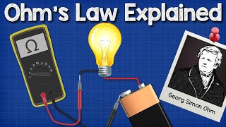 Ohms Law Explained  The basics circuit theory [upl. by Attenad]