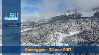 Obereggen  30 nov 2017 [upl. by Arrehs756]