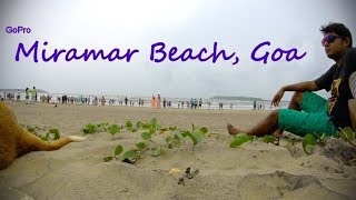 Miramar Beach Panaji Goa Rainy Season [upl. by Ylliw]