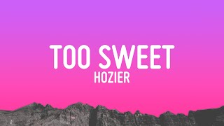 Hozier  Too Sweet Lyrics [upl. by Quenna501]