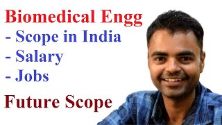 Scope of Biomedical Engineering in India Salary Govt Jobs Private Jobs Future Opportunities [upl. by Yeffej]