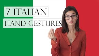 👍 🇮🇹 Learn about these 7 ITALIAN hand GESTURES and how to use them properly [upl. by Tailor]