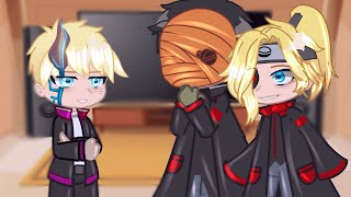 Akatsuki React To Boruto Uzumaki  Gacha Club [upl. by Ahsoyek]