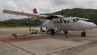 Air Seychelles  MahePraslin  FULL FLIGHT [upl. by Lehcor]