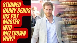 HARRY SENDS HIS PAYMASTERS INTO MELTDOWN WITH THIS MADNESS royal princeharry money [upl. by Htinek]