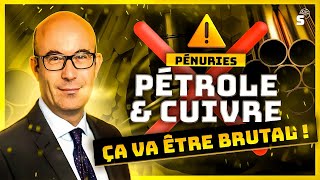 Prix du pétrole du cuivre  ça va être brutal [upl. by Immak225]