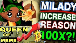 MiLady Meme Coin 100X  Queen of Meme Coins crypto bitcoin [upl. by Puto769]