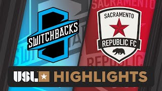 462024  Colorado Springs Switchbacks FC vs Sacramento Republic FC  Game Highlights [upl. by Vanda100]