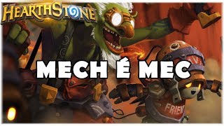 HEARTHSTONE  MECH É MEC STANDARD MECH HUNTER [upl. by Hplodnar]