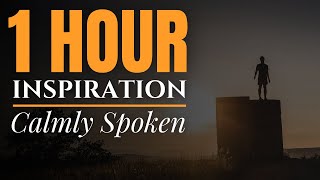 1 HOUR OF INSPIRATIONAL QUOTES Calmly Spoken for Meditation ASMR [upl. by Hanway]