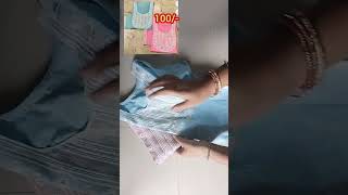 😱shopsy 100 tops quality 👌👌shopsyreview lowpricequalityhighsarees [upl. by Rehctaht625]