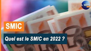 Quel est le SMIC en 2022 [upl. by Notsnarc830]