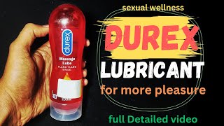 How to use durex lubricant full Detailed video  lubricant gel benefits durex lubricantes [upl. by Hays878]