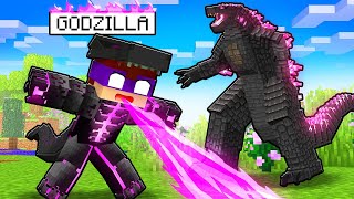 JOGANDO como um GAROTO GODZILLA EVOLVED no Minecraft [upl. by Josee]