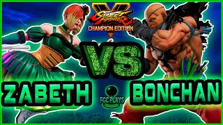 SFV CE Zabeth Falke vs Bonchan Sagat 🔥 Ranked Set 🔥 Street Fighter 5 [upl. by Strain47]