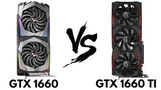 GTX 1660 vs GTX 1660 TI  GTX 1660 TI vs GTX 1660  GTX 1660 Benchmarks  Comparison by HTech [upl. by Neeluqcaj]