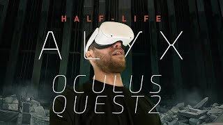 How To Play Half Life ALYX on Oculus Quest 2  Wired and Wireless [upl. by Aisanahta49]