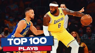 Top 100 NBA Plays of 2021 🔥 [upl. by Anaujahs]