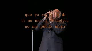 Ojala que te Mueras Cheo Feliciano Karaoke HD [upl. by Yrennalf]