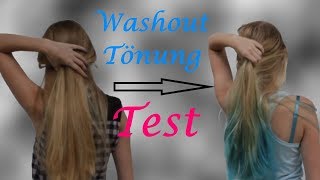 Erstes Mal Washout Tönung für die Haare  Langzeit Test  Vorher  Nachher [upl. by Forlini446]