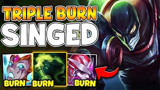 THIS TRIPLE BURN SINGED BUILD SHREDS TANKS IN SECONDS MAX DAMAGE SINGED [upl. by Enylekcaj597]