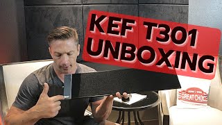 KEF T301 Speaker Unboxing [upl. by Anamuj]