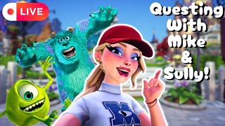 Lets Do Some Quests With Mike and Sulley Disney Dreamlight Valley [upl. by Igig]