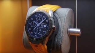 Handson with the 1500 Tag Heuer Connected smartwatch [upl. by Sibylla]