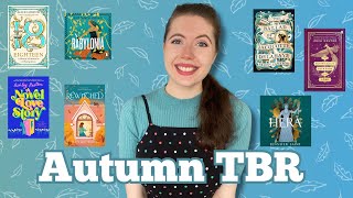 Autumn TBR 📚 TBR Zero Anticipated Reads Victober 🍂 [upl. by Arabela]