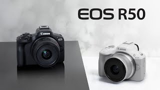 The Canon EOS R50 Mirrorless Camera [upl. by Siulesoj]