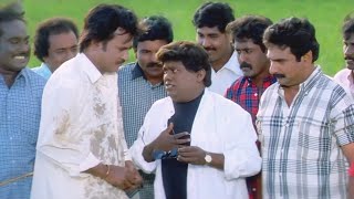 Rajinikanth And Senthil SuperHit Funny Comedy Scene  ComedyHungama [upl. by Kelby]